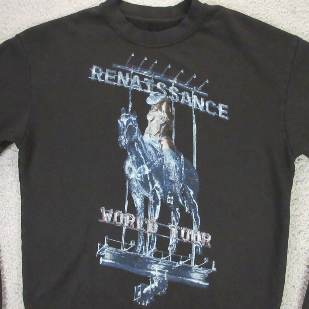 Beyonce Renaissance World Tour 2023 Sweatshirt size S‎ Official Merch Cowgirl